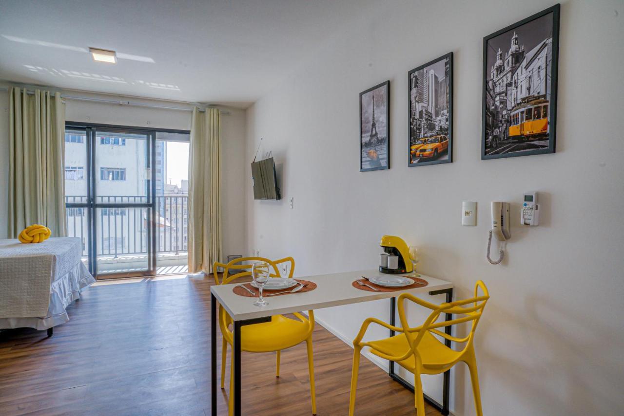 360 Suites Aurora Republica - Apartamentos Mobiliados São Paulo Kültér fotó