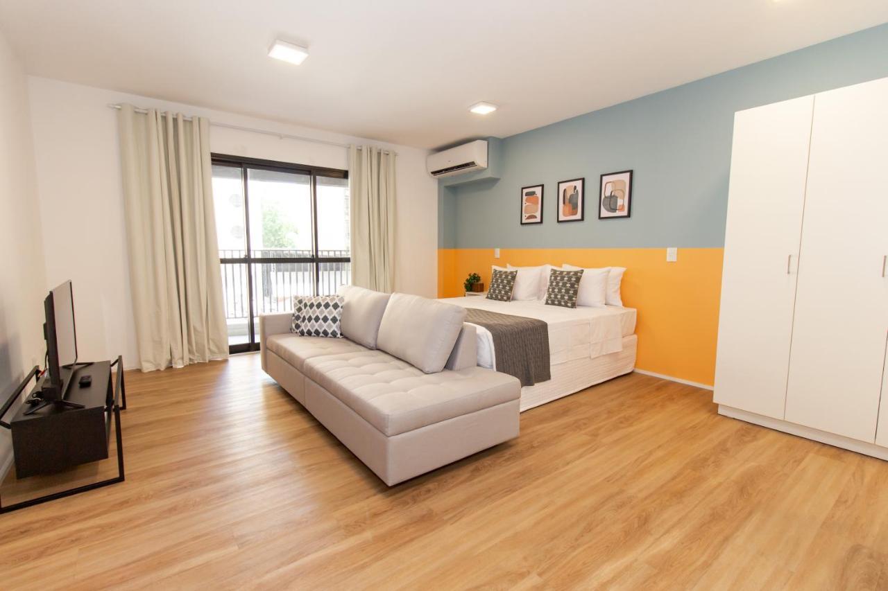 360 Suites Aurora Republica - Apartamentos Mobiliados São Paulo Kültér fotó