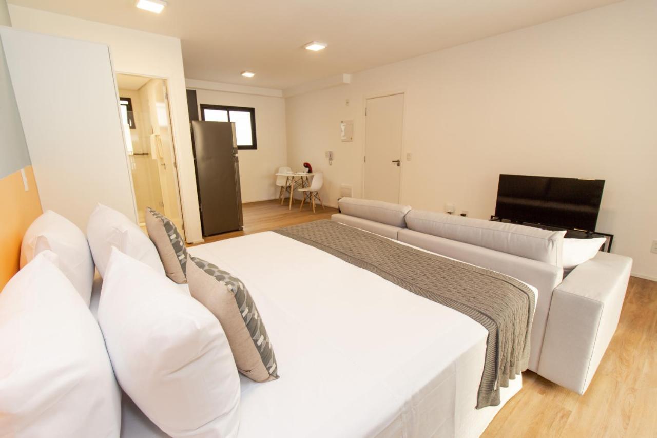 360 Suites Aurora Republica - Apartamentos Mobiliados São Paulo Kültér fotó